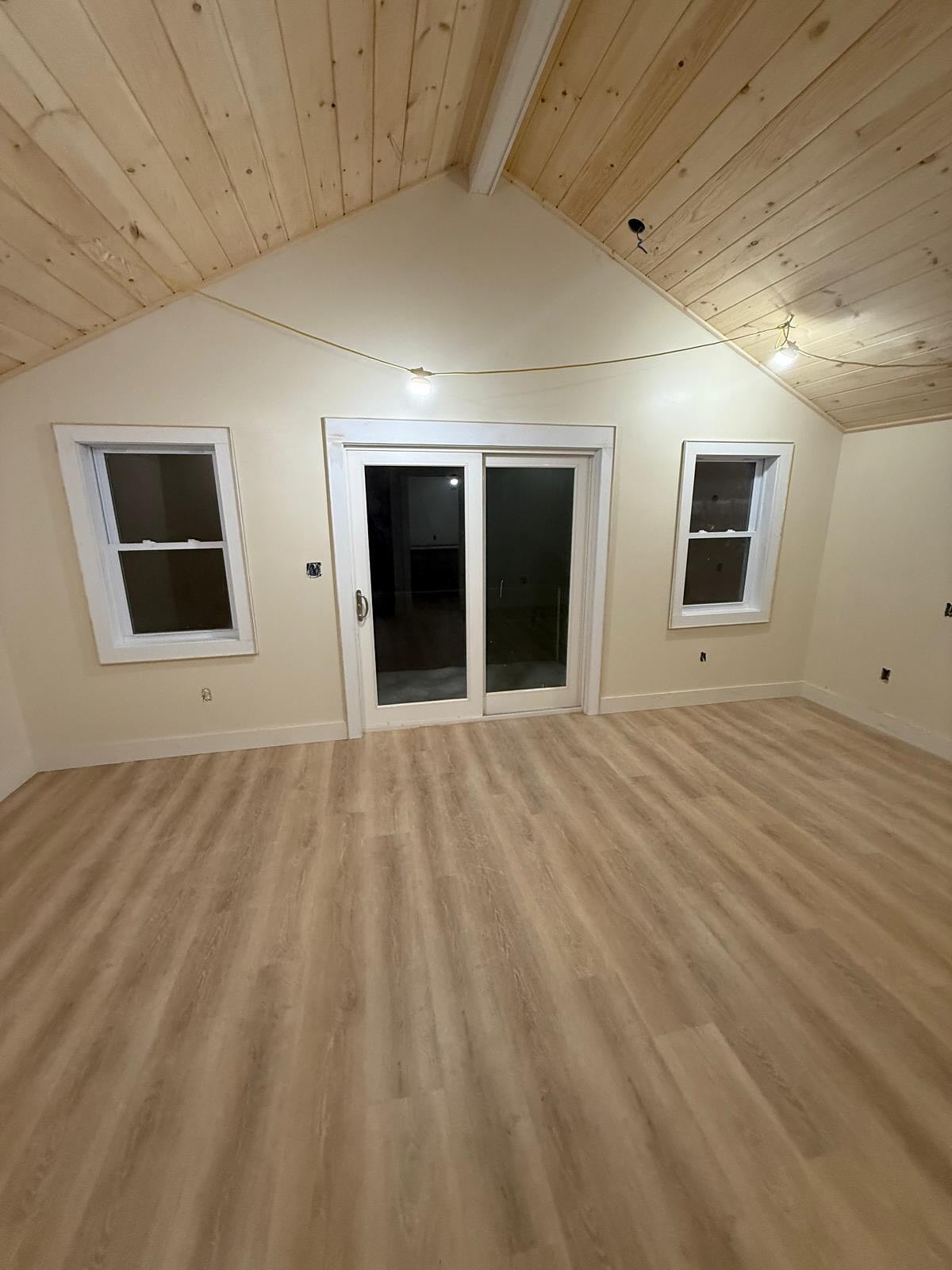 Vaulted Pine Ceiling